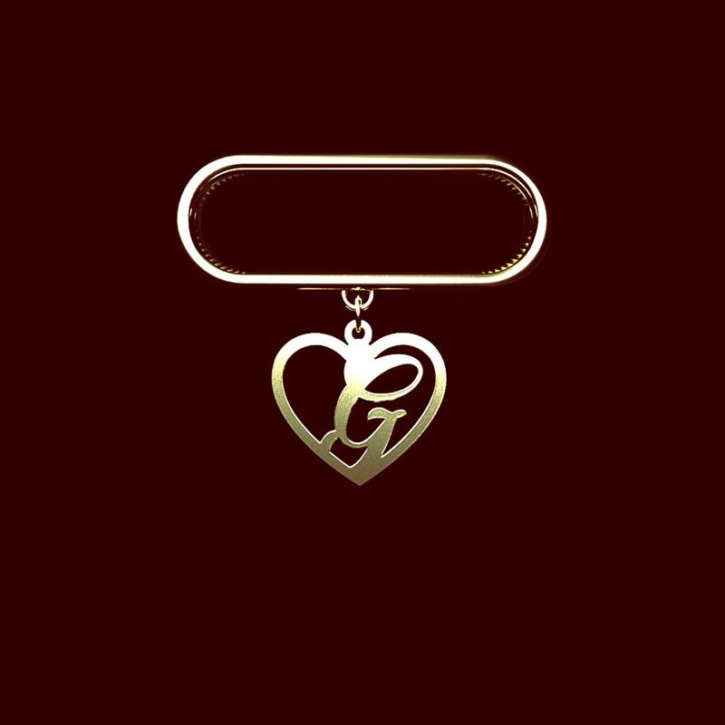 آویز ساعت طلا 18 عیار زنانه مدوپد مدل حرف g کد sf1 1149