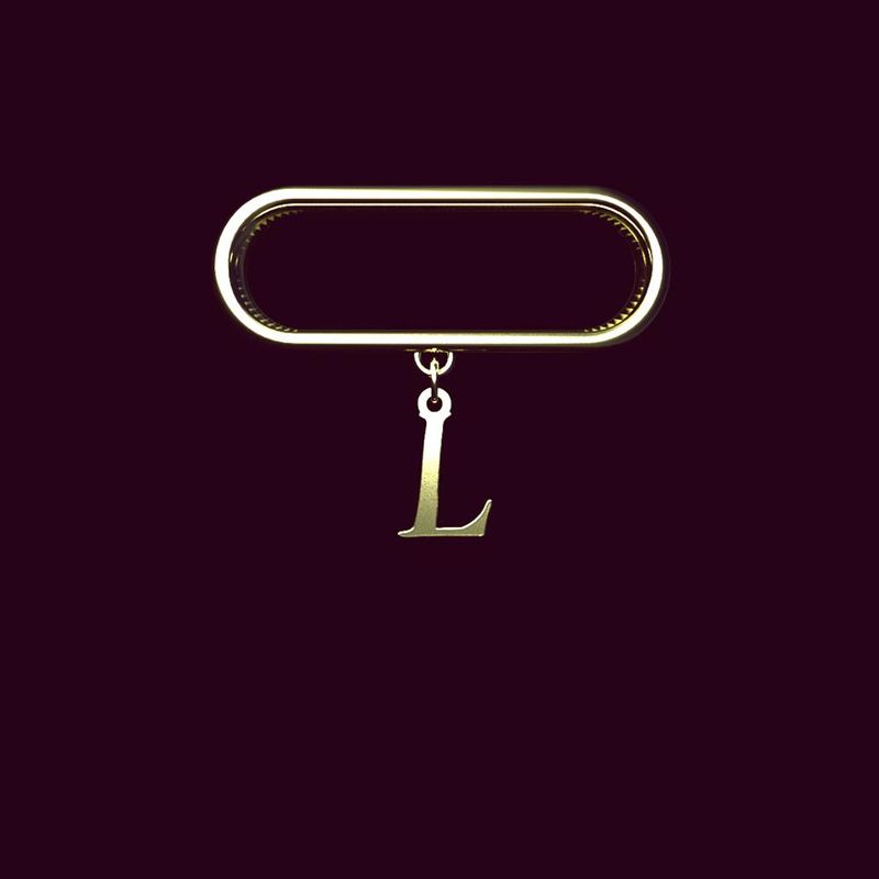 آویز ساعت طلا 18 عیار زنانه مدوپد مدل حرف l کد sl1 1754