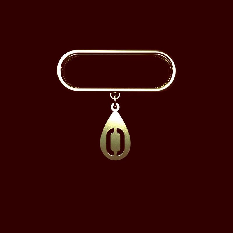آویز ساعت طلا 18 عیار زنانه مدوپد مدل حرف o کد sf1 1175