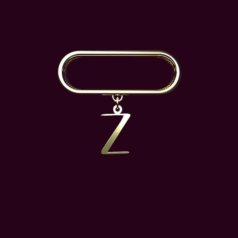 آویز ساعت طلا 18 عیار زنانه مدوپد مدل حرف z کد sl1 1506
