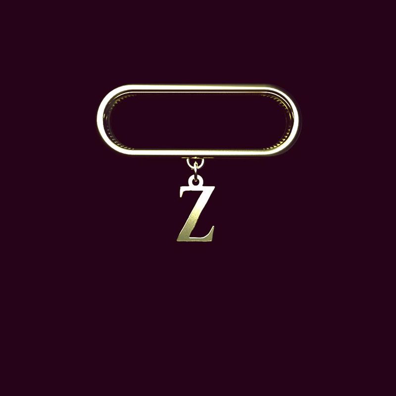 آویز ساعت طلا 18 عیار زنانه مدوپد مدل حرف z کد sl1 1768