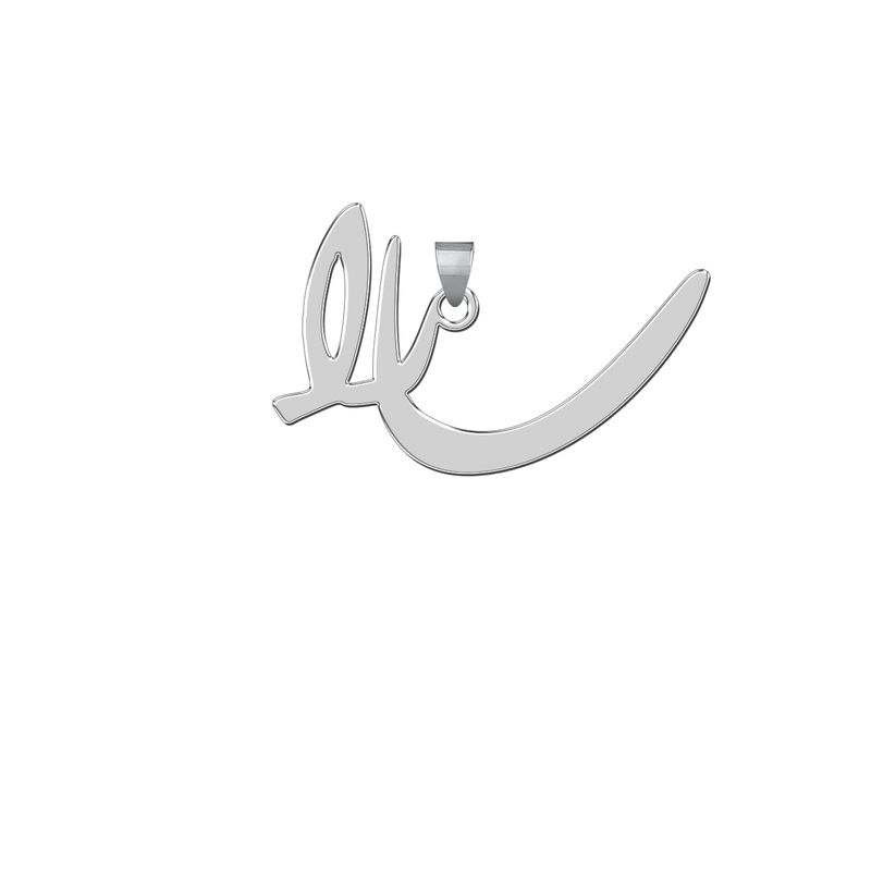 آویز گردنبند نقره زنانه ترمه1 طرح سارا کد l67
