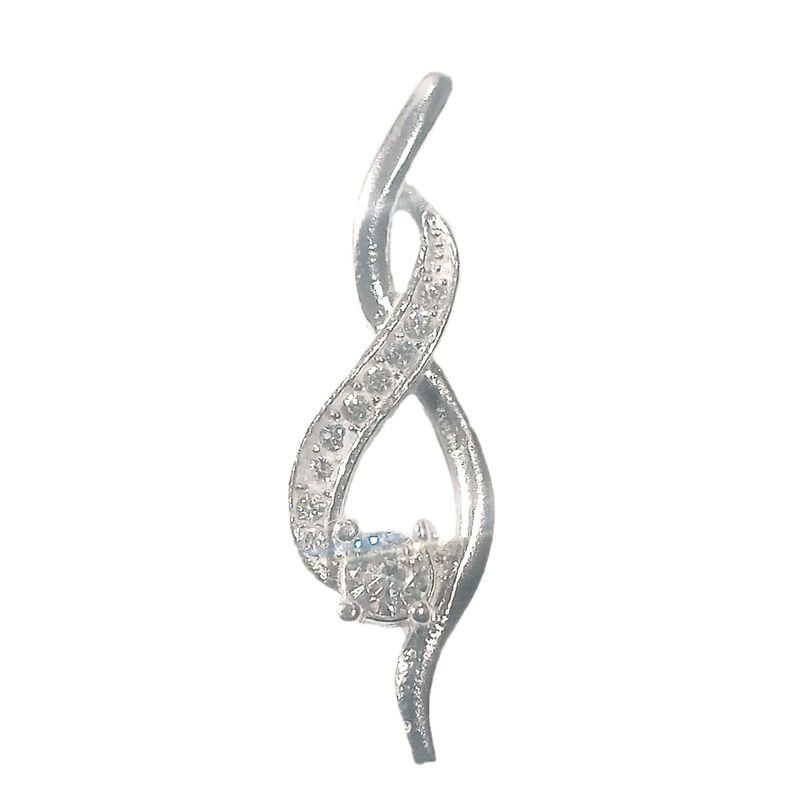 آویز گردنبند نقره زنانه مدل ms78113