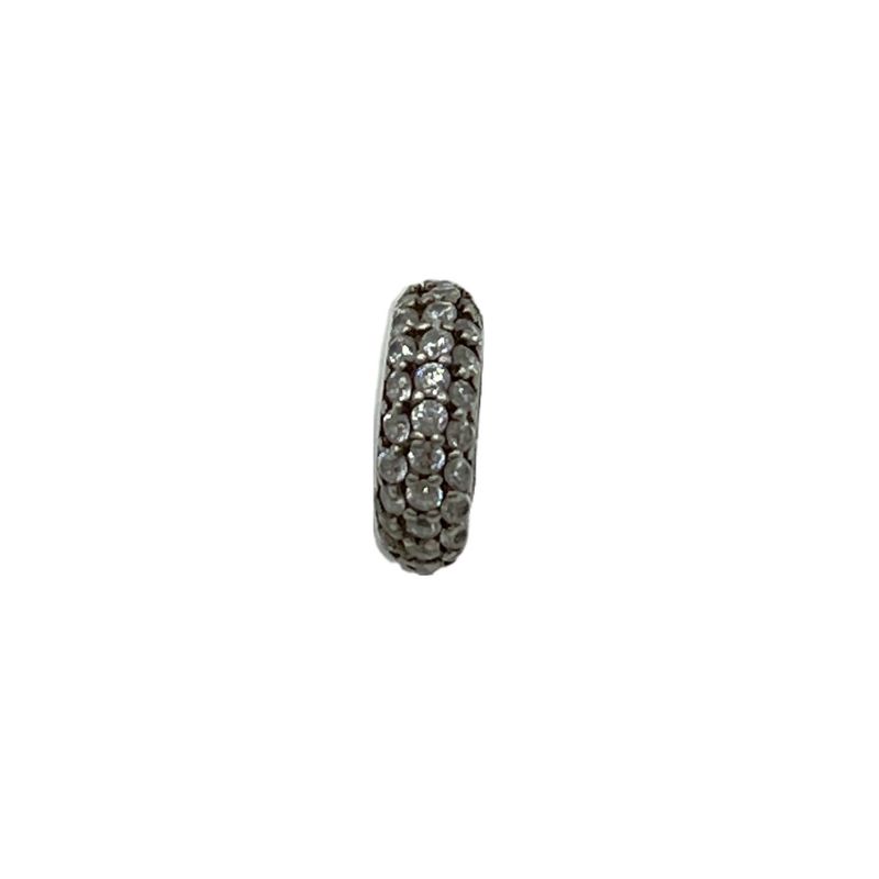 آویز گردنبند نقره زنانه پاندورا مدل clear sparkle spacer 65415