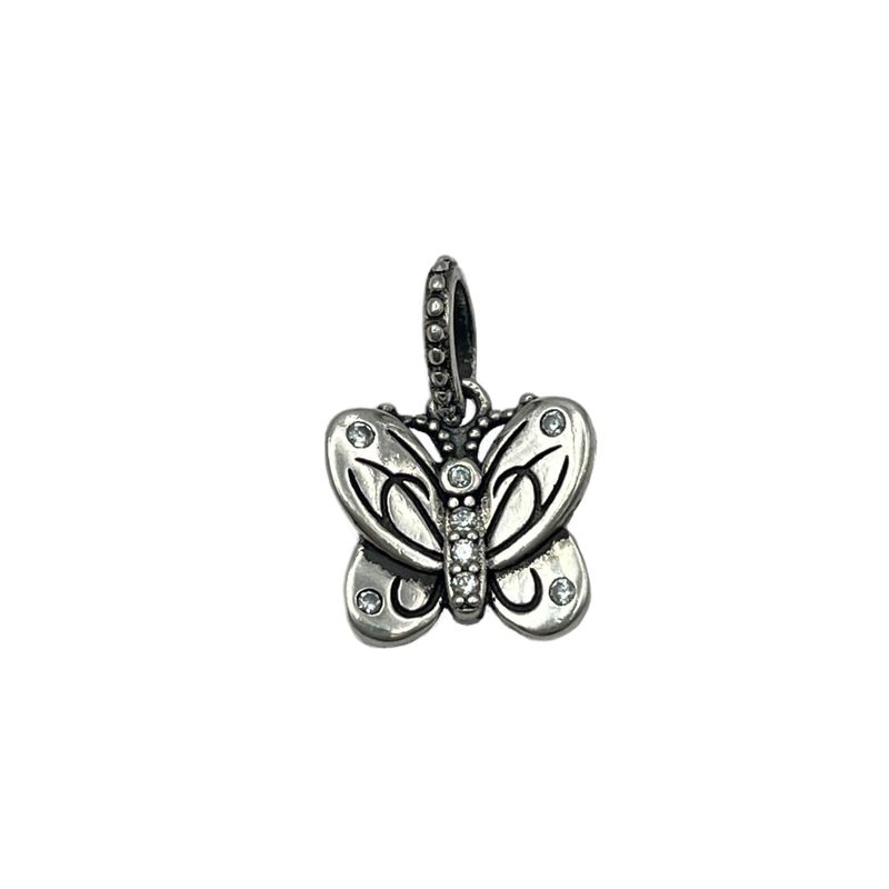 آویز گردنبند نقره زنانه پاندورا مدل decorative butterfly 65328