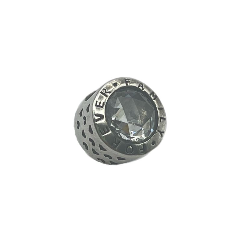 آویز گردنبند نقره زنانه پاندورا مدل family forever aqua charm 65302