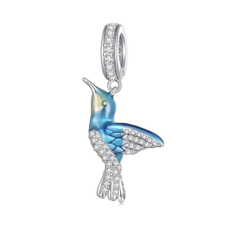 آویز گردنبند نقره زنانه پاندورا مدل humming bird 65178