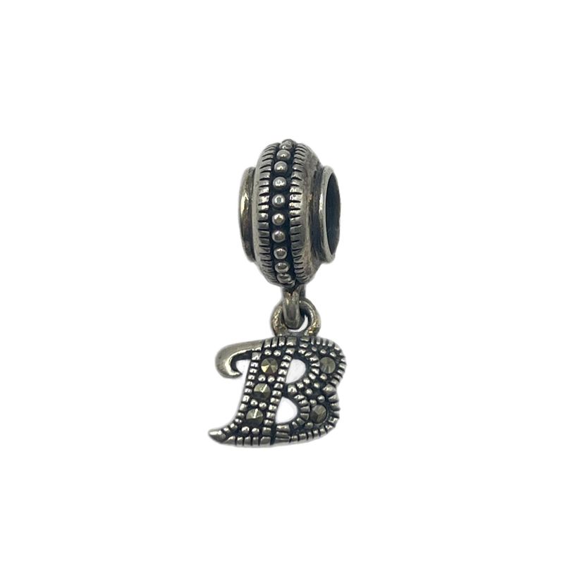 آویز گردنبند نقره زنانه پاندورا مدل letter b pendant 65396