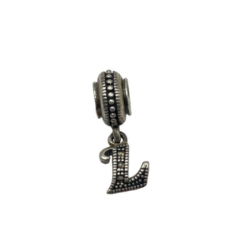 آویز گردنبند نقره زنانه پاندورا مدل letter l pendant 65407