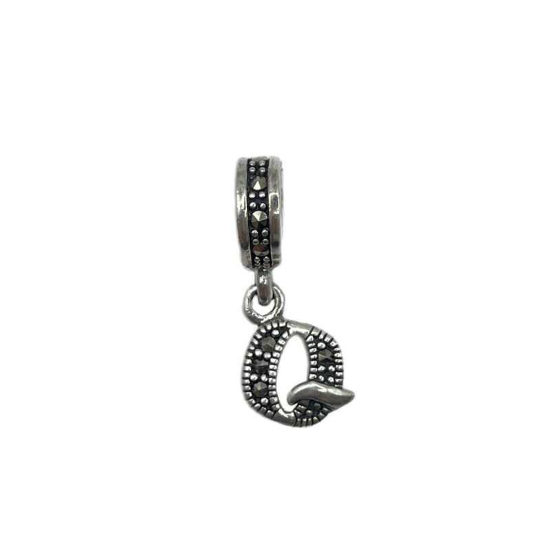 آویز گردنبند نقره زنانه پاندورا مدل letter q pendant 65403