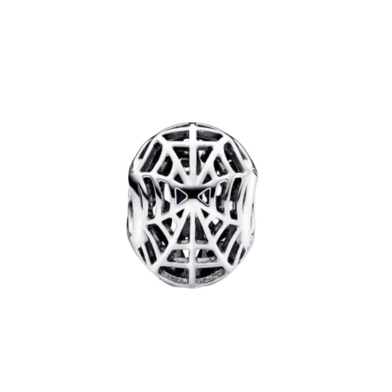 آویز گردنبند نقره زنانه پاندورا مدل marvel spider man mask 6574