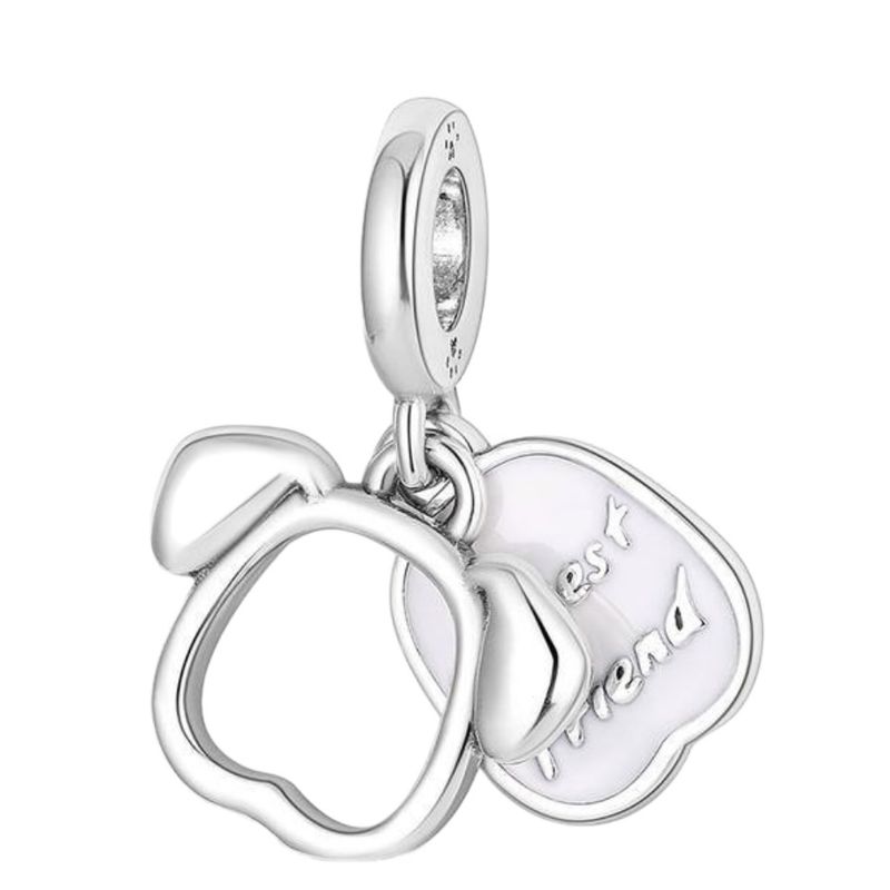 آویز گردنبند نقره زنانه پاندورا مدل my pet dog 6540