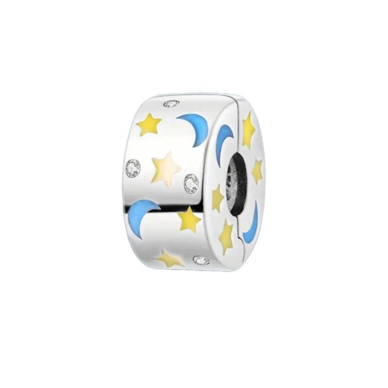 آویز گردنبند نقره زنانه پاندورا مدل night stars clip charm 65272