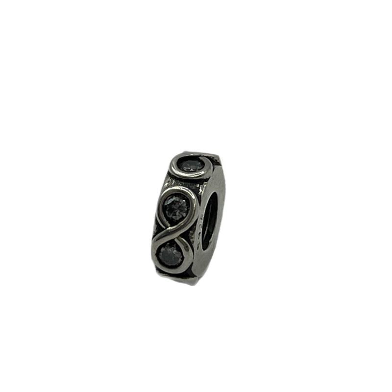 آویز گردنبند نقره زنانه پاندورا مدل oval light spacer charm 65364