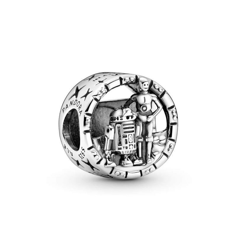 آویز گردنبند نقره زنانه پاندورا مدل star wars anime accesories 65253