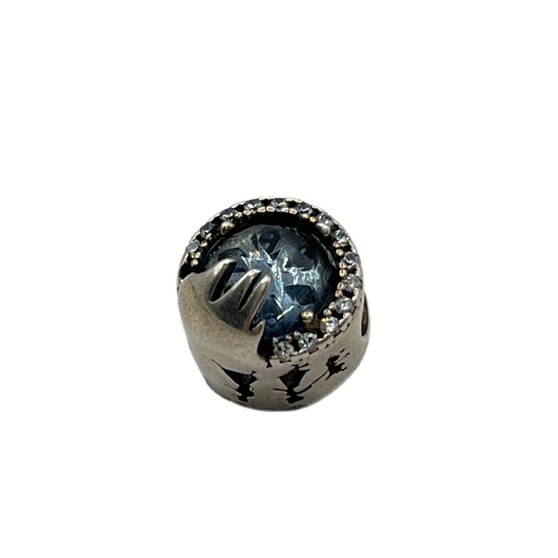 آویز گردنبند نقره زنانه پاندورا مدل winter crystal charm 65430