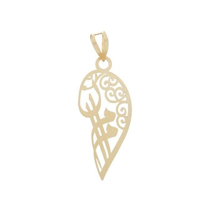 آویز گردنبند نقره طرح مامان کد 02
