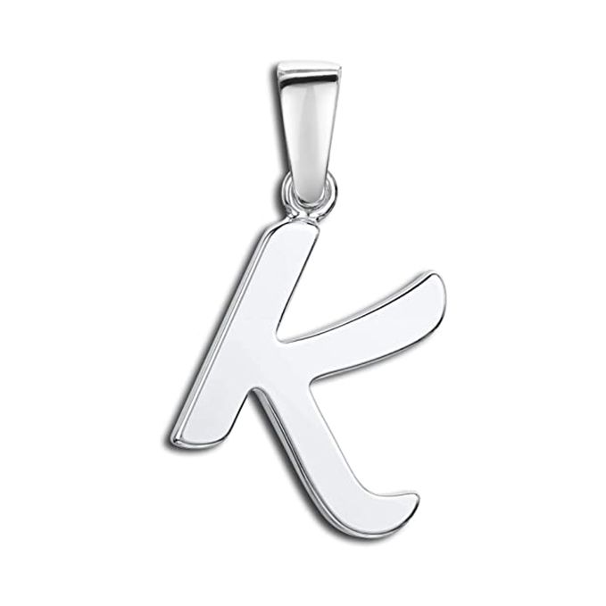 آویز گردنبند نقره مدل k