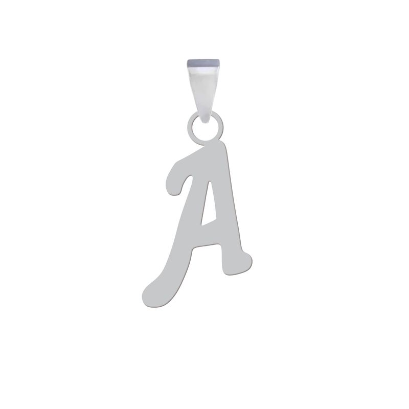 آویز گردنبند نقره هایکا مدل حرف a کد an.h 266