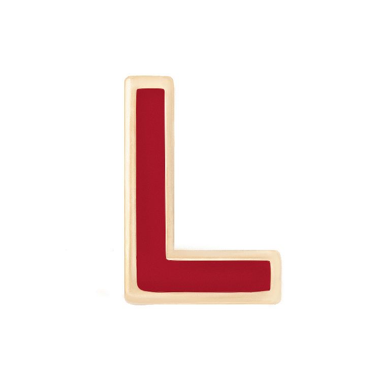 آویز گردنبند نقره ژابیز مدل حرف l