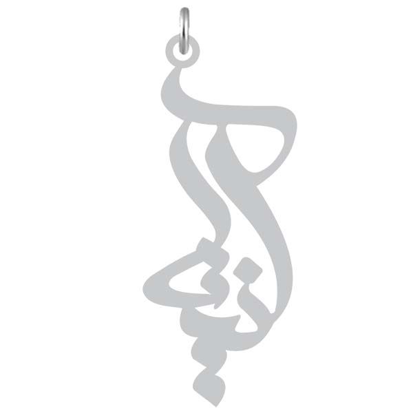 آویز گردنبند نقره کرابو طرح آنیتا مدل kn2 1187