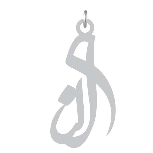 آویز گردنبند نقره کرابو طرح النا مدل kn2 1152