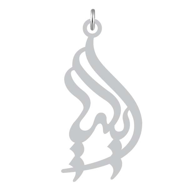 آویز گردنبند نقره کرابو طرح ایلیا مدل kn2 1148