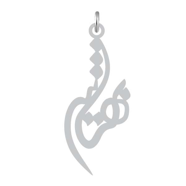 آویز گردنبند نقره کرابو طرح بهتاش مدل kn2 1077