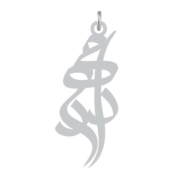 آویز گردنبند نقره کرابو طرح دادمهر مدل kn2 991