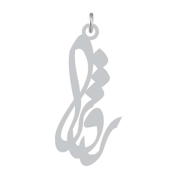 آویز گردنبند نقره کرابو طرح روژا مدل kn2 952