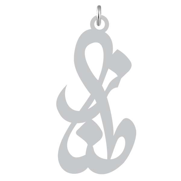 آویز گردنبند نقره کرابو طرح طناز مدل kn2 821