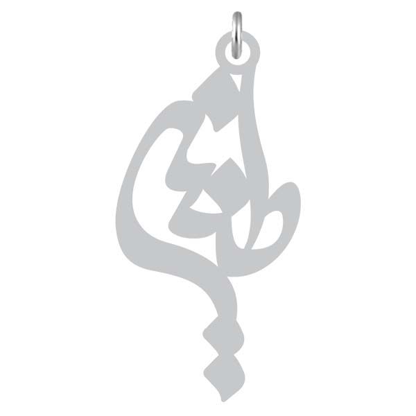 آویز گردنبند نقره کرابو طرح طنین مدل kn2 820