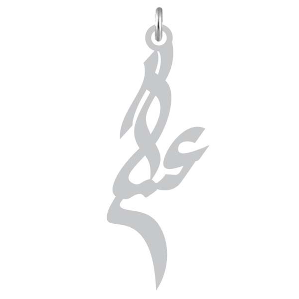 آویز گردنبند نقره کرابو طرح عسگر مدل kn2 752