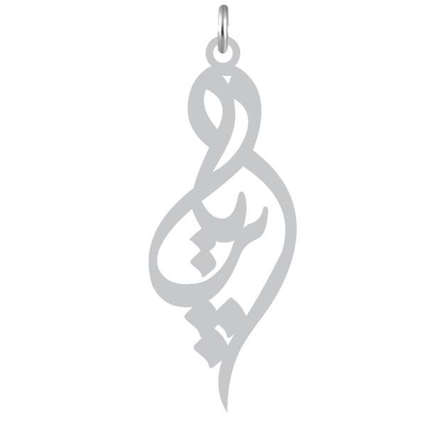 آویز گردنبند نقره کرابو طرح پریا مدل kn2 1085
