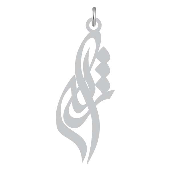آویز گردنبند نقره کرابو طرح ژاله مدل kn2 908
