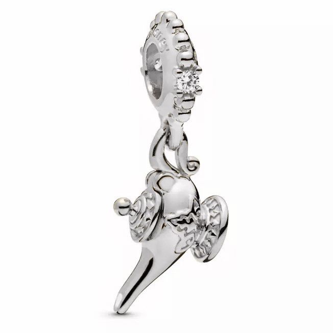 آویز گردنبند و دستبند نقره زنانه پاندورا مدل genie lamp