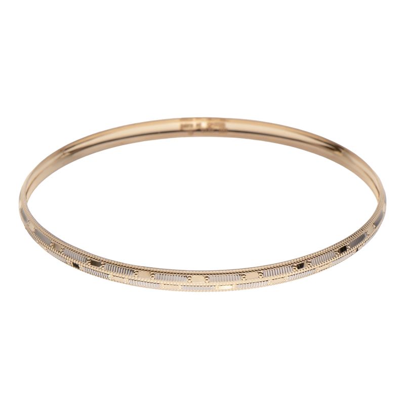النگو طلا 18 عیار زنانه طلای مستجابی مدل 40214   سایز 2