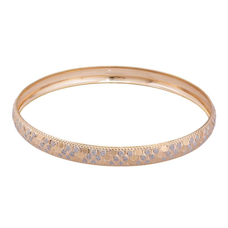 النگو طلا 18 عیار زنانه کد al16w 2