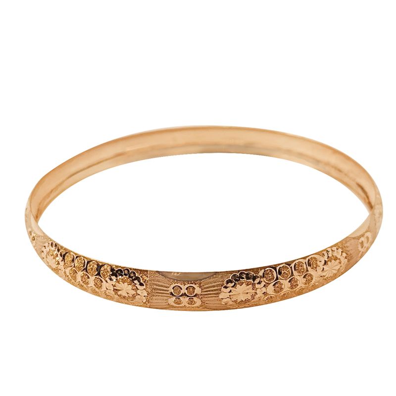النگو طلا 18 عیار زنانه گالری طلای ونوسام مدل تراش کد c1155s1