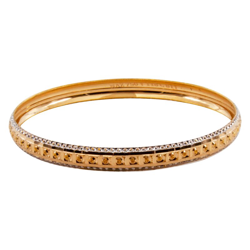 النگو طلا عیار 18 زنانه سهی مدل vb21 3
