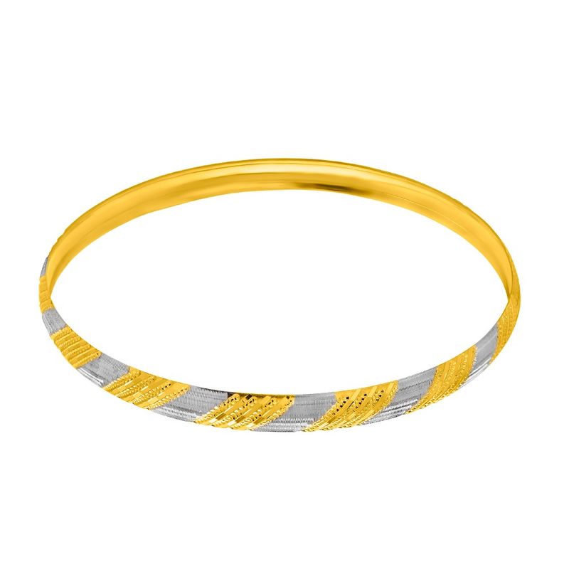 النگو طلا کم اجرت 18 عیار زنانه اقلیمه مدل lt316 سایز 1