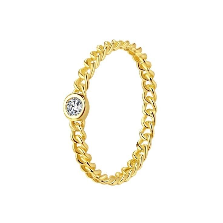 انگشتر طلا 18 عیار زنانه قیراط طرح تک سنگ کد gh5829