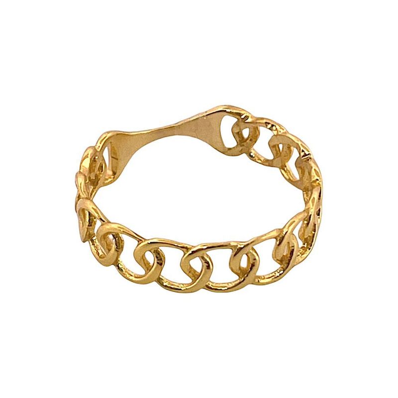 انگشتر طلا 18 عیار زنانه مدوپد کد zh10014