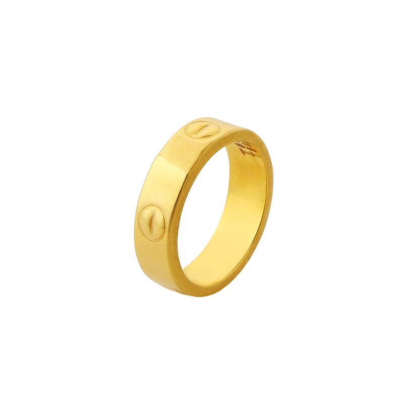 انگشتر طلا 18 عیار زنانه کارتیه میو گلد مدل r159