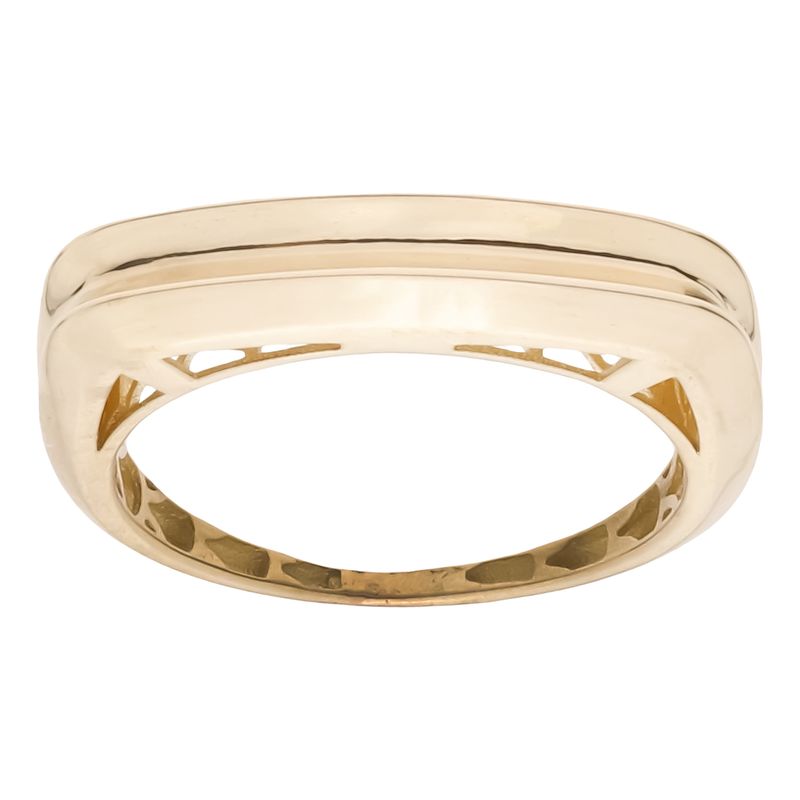 انگشتر طلا 18 عیار زنانه گلدم مدل r 3090022