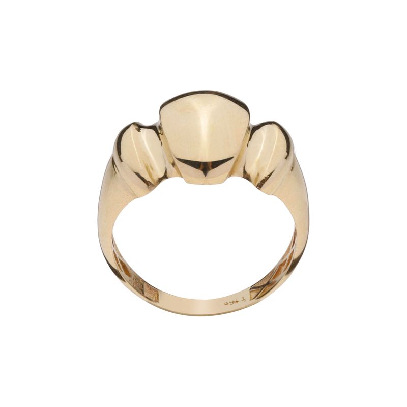 انگشتر طلا 18 عیار زنانه گلدم مدل r 3090049