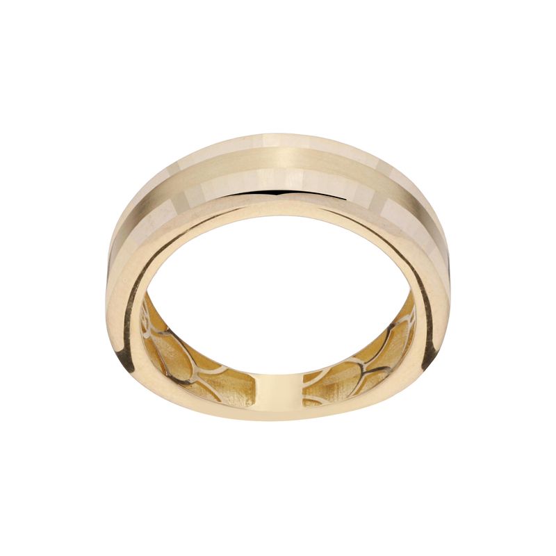 انگشتر طلا 18 عیار زنانه گلدم مدل r 3090058