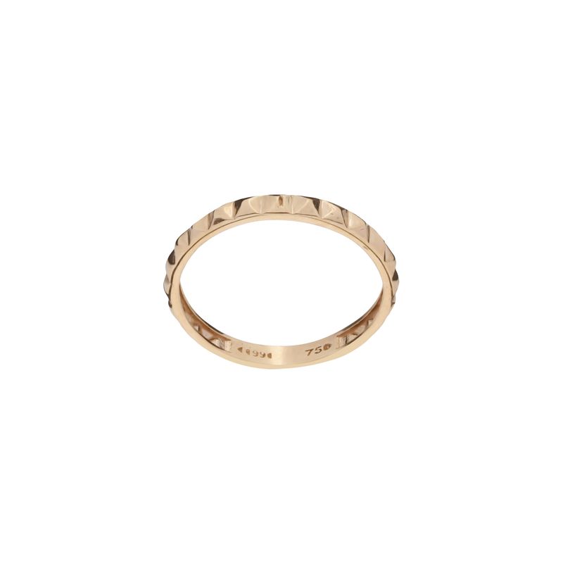 انگشتر طلا 18 عیار زنانه گلدم مدل r 3090092