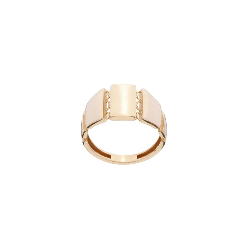 انگشتر طلا 18 عیار زنانه گلدم مدل r 390040
