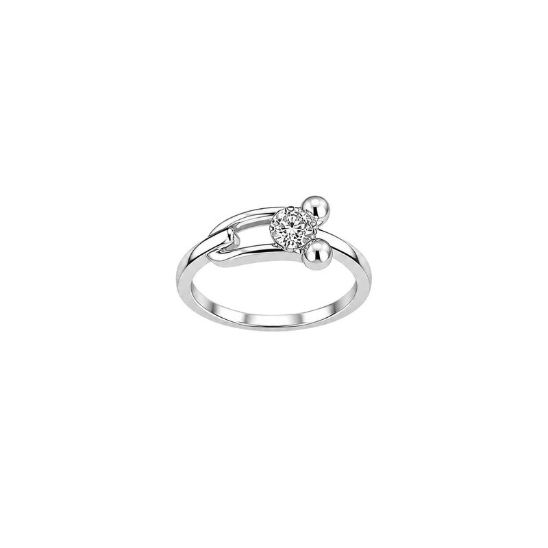 انگشتر نقره اتمی زنانه نوا کد a69